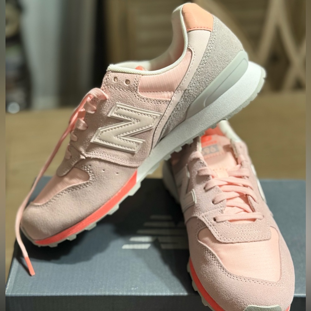 New Balance Women's Blush and Coral Sneakers